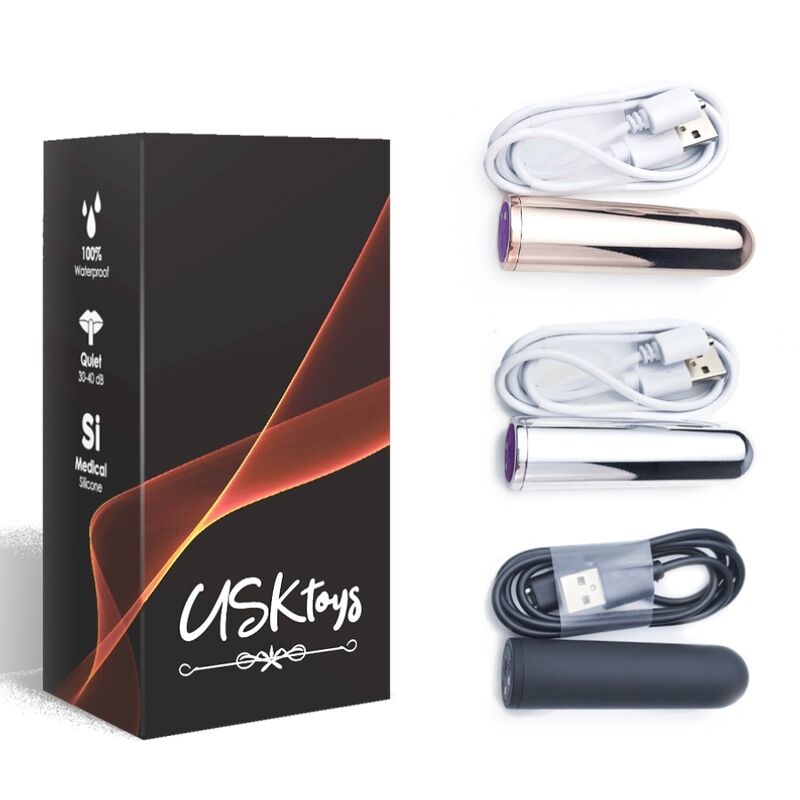 ARMONY - VIBRADOR BALA DE PLATA 2,1 CM X 7,9 CM