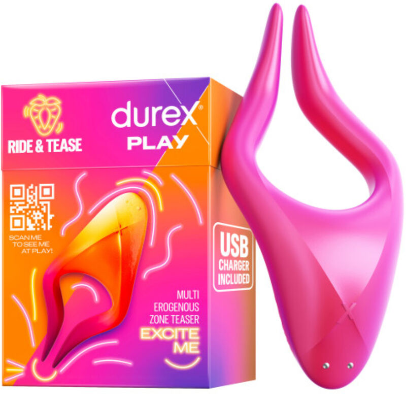 DUREX - JUGUETE MULTIESTIMULADOR RIDE &amp; TEASE