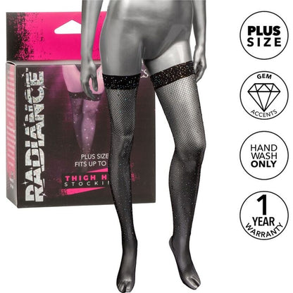 CALEXOTICS - CALCETINES ALTOS RADIANCE RHINE DE TALLA GRANDE