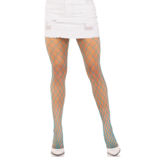 AVENIDA LEG - PANTIMEDIAS REJILLA DIAMANTE AMARILLO