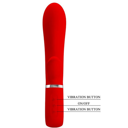 PRETTY LOVE - VIBRADOR MULTIFUNCIÓN DEL PUNTO G THOMAS RED