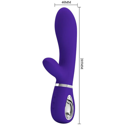 PRETTY LOVE - VIBRADOR MULTIFUNCIÓN DEL PUNTO G THOMAS PURPLE
