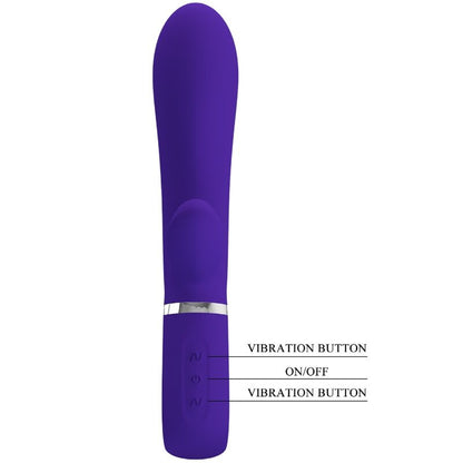 PRETTY LOVE - VIBRADOR MULTIFUNCIÓN DEL PUNTO G THOMAS PURPLE