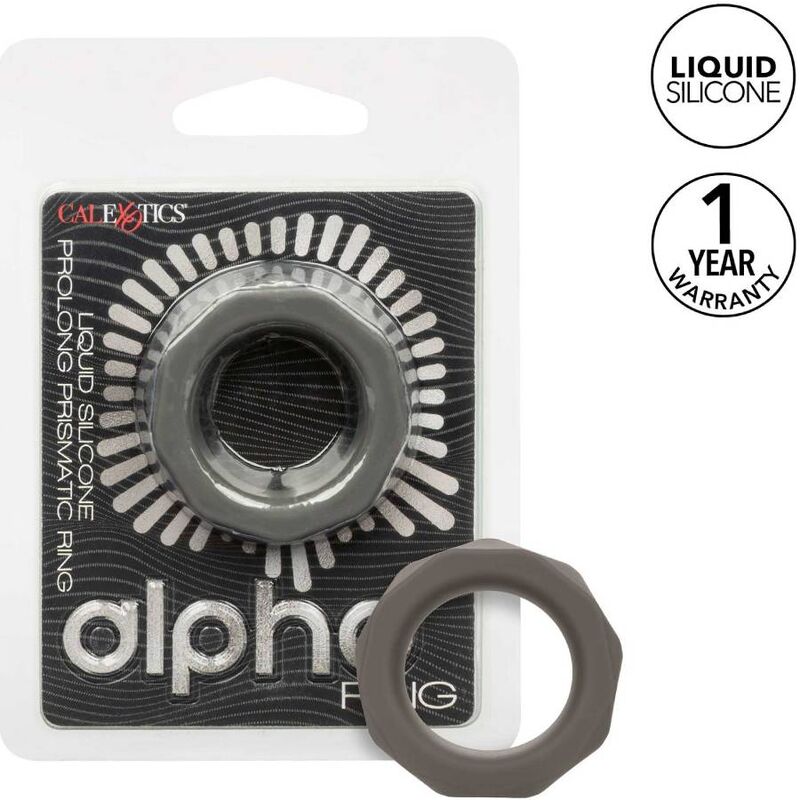CALEXOTICS - ANILLO ALPHA PRISMTIC PROLONG GRIS