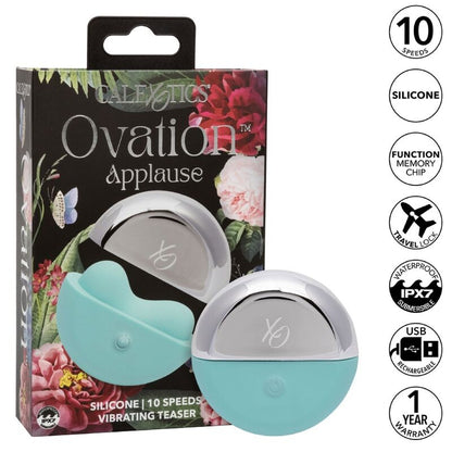 CALEXOTICS - ESTIMULADOR DE APLAUSOS OVATION VERDE AGUA