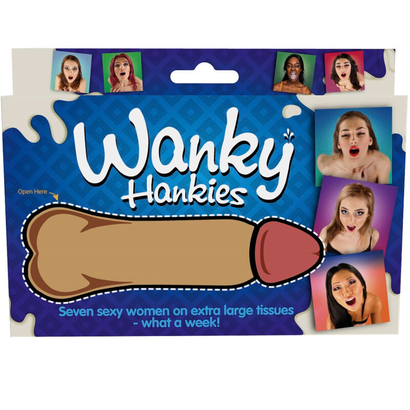 SPENCER &amp; FLEETWOOD - PAÑUELOS WANKY 7 PAÑUELOS EXTRA GRANDES PARA MUJER