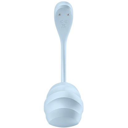 SATISFYER - ESTIMULADOR DEL PUNTO G DE PÉTALOS SUAVES AZUL CIELO APLICACIÓN GRATUITA