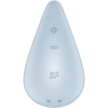 SATISFYER - BLUE LAY-ON DEW DROP VIBRATOR
