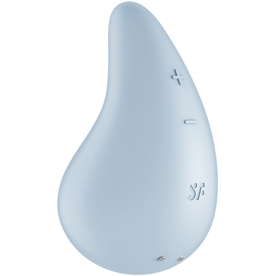 SATISFYER - BLUE LAY-ON DEW DROP VIBRATOR