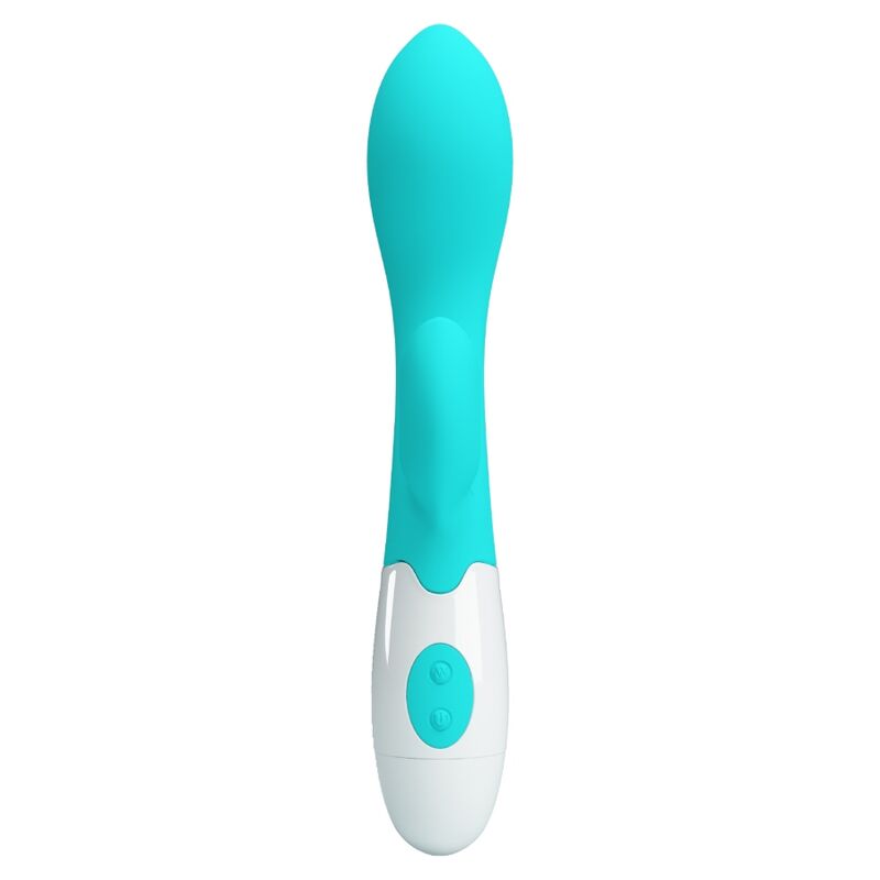 PRETTY LOVE - VIBRADOR G-SPOT BRILLANTE AGUA VERDE