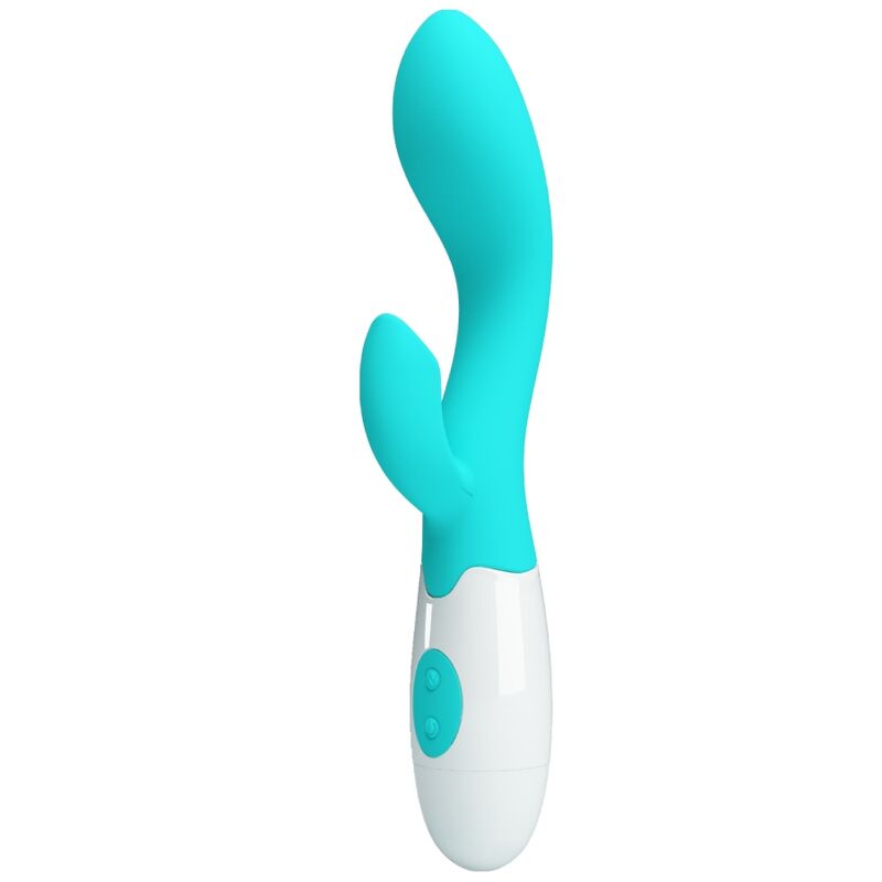 PRETTY LOVE - VIBRADOR G-SPOT BRILLANTE AGUA VERDE