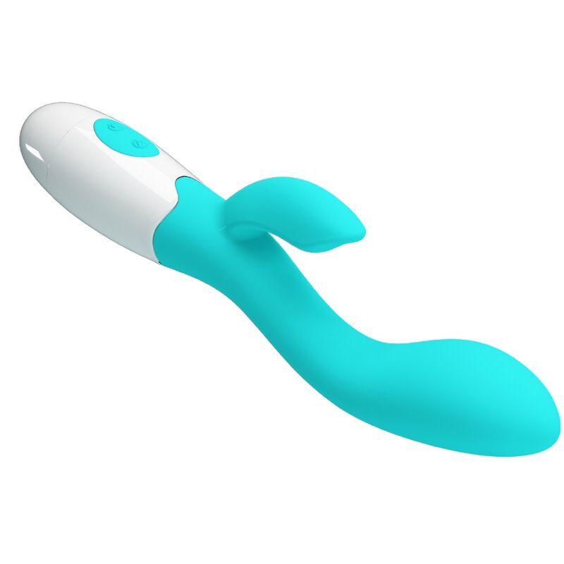 PRETTY LOVE - VIBRADOR G-SPOT BRILLANTE AGUA VERDE