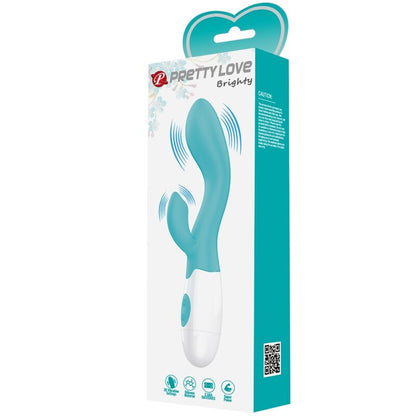 PRETTY LOVE - VIBRADOR G-SPOT BRILLANTE AGUA VERDE
