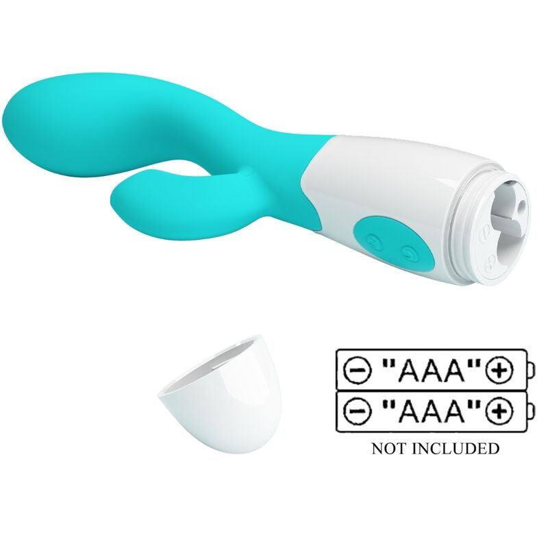 PRETTY LOVE - VIBRADOR G-SPOT BRILLANTE AGUA VERDE