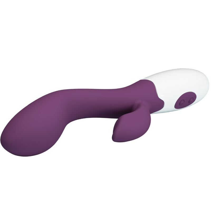 PRETTY LOVE - VIBRADOR PUNTO G MORADO BRILLANTE