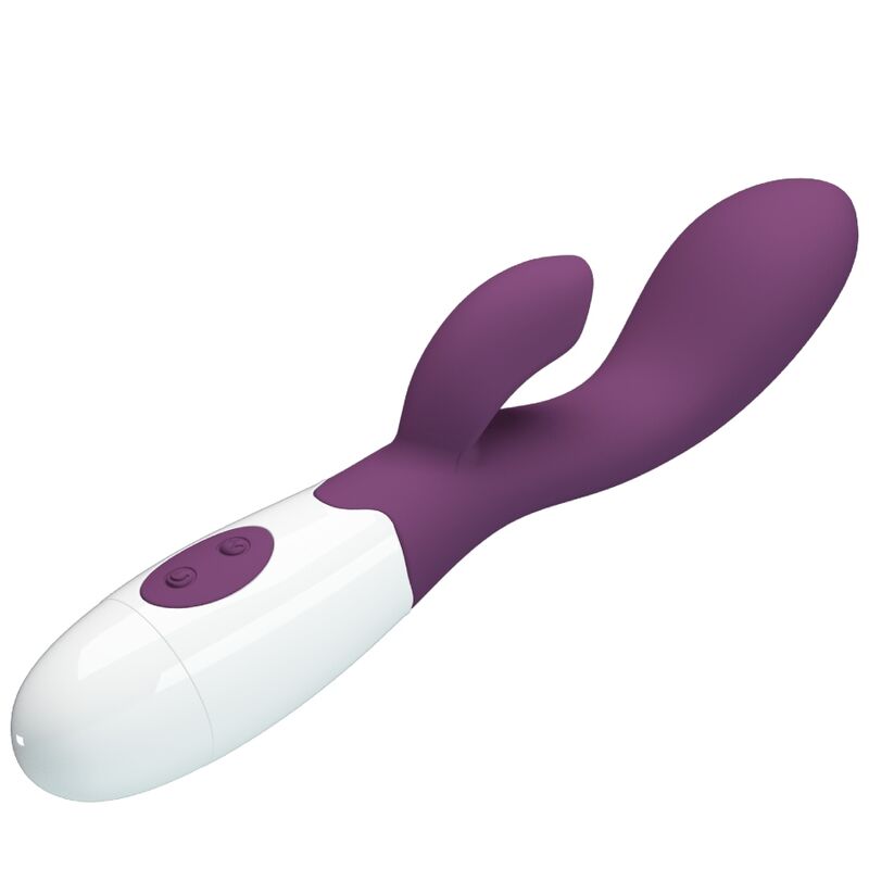 PRETTY LOVE - VIBRADOR PUNTO G MORADO BRILLANTE