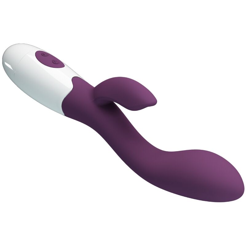 PRETTY LOVE - VIBRADOR PUNTO G MORADO BRILLANTE