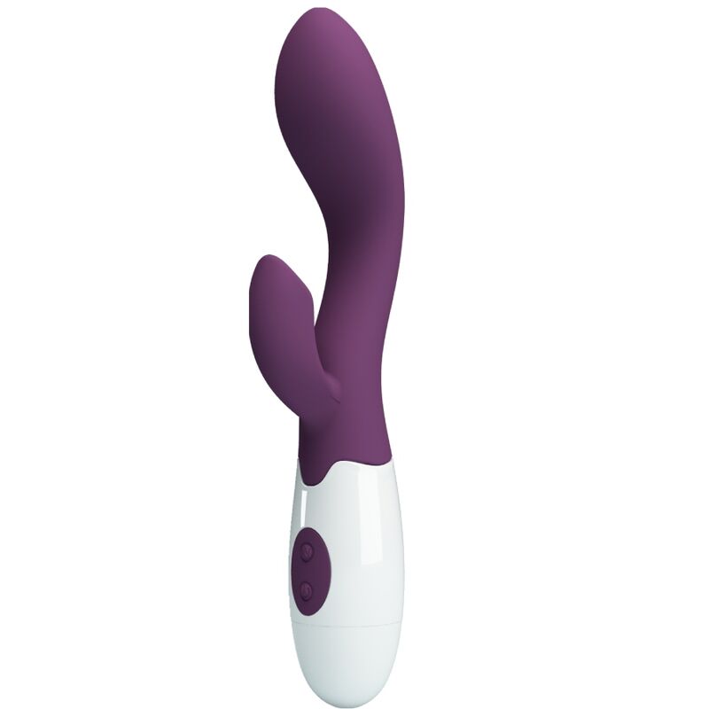 PRETTY LOVE - VIBRADOR PUNTO G MORADO BRILLANTE