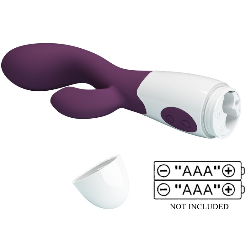 PRETTY LOVE - VIBRADOR PUNTO G MORADO BRILLANTE
