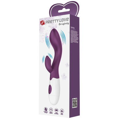 PRETTY LOVE - VIBRADOR PUNTO G MORADO BRILLANTE