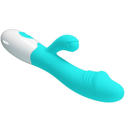 PRETTY LOVE - VIBRADOR DE PUNTO G RÁPIDO VERDE AGUA
