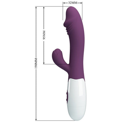 PRETTY LOVE - VIBRADOR PUNTO G PÚRPURA