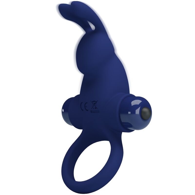PRETTY LOVE - ANILLO JIRO RABBIT CON VIBRACIÓN AZUL