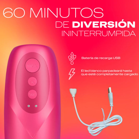 MASTURBADOR VIBRADOR DUREX - JUGUETE DE VIBRACIÓN Y PASEO