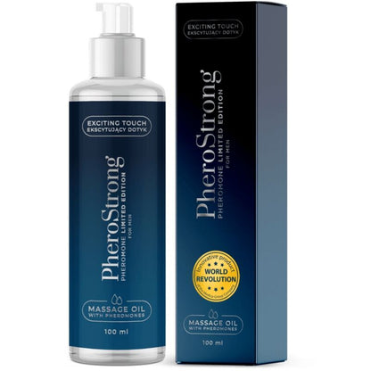 PHEROSTRONG - ACEITE DE MASAJE PARA HOMBRES DE EDICIÓN LIMITADA 100 ML
