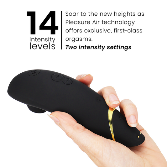 WOMANIZER - ESTIMULADOR DE CLÍTORIS PREMIUM 2 NEGRO