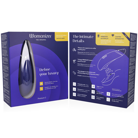 WOMANIZER - ESTIMULADOR CLÍTORIAL PREMIUM 2 ARÁNDANO