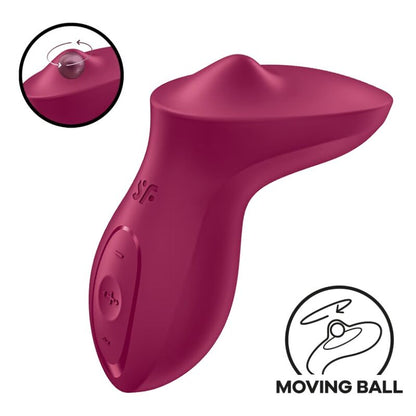 SATISFYER - EXCITERRR LAY-ON CLITORIS FUCHSIA VIBRATOR
