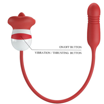 PRETTY LOVE - MASTURBADOR DE BOCA ROJA ASHLYNN