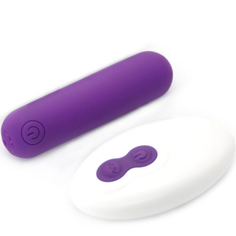 ARMONY - SPLASH JOLINE VIBRADOR BALA DE SILICONA CONTROL REMOTO 10 VIBRACIONES 6.5 X 1.5 CM MORADO