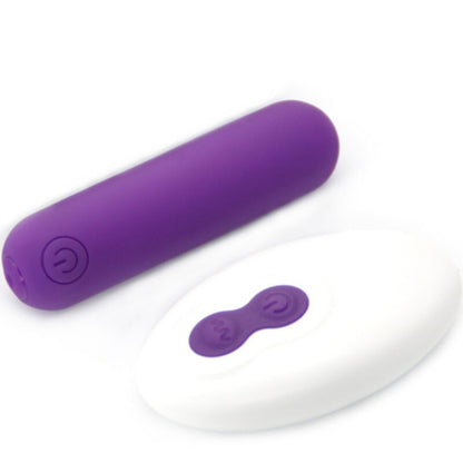ARMONY - SPLASH JOLINE VIBRADOR BALA DE SILICONA CONTROL REMOTO 10 VIBRACIONES 6.5 X 1.5 CM MORADO