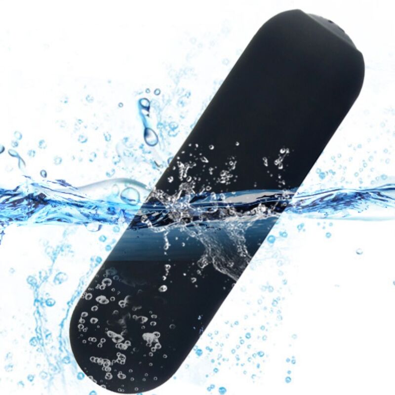ARMONY - SPLASH JOIE BALA VIBRADOR DE SILICONA CONTROL REMOTO 10 VIBRACIONES 75 X 19 CM NEGRO