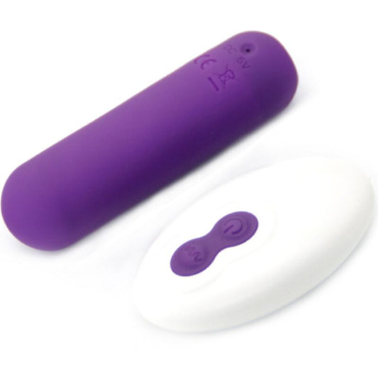 ARMONY - SPLASH JOIE BALA VIBRADOR DE SILICONA CONTROL REMOTO 10 VIBRACIONES 75 X 19 CM MORADO