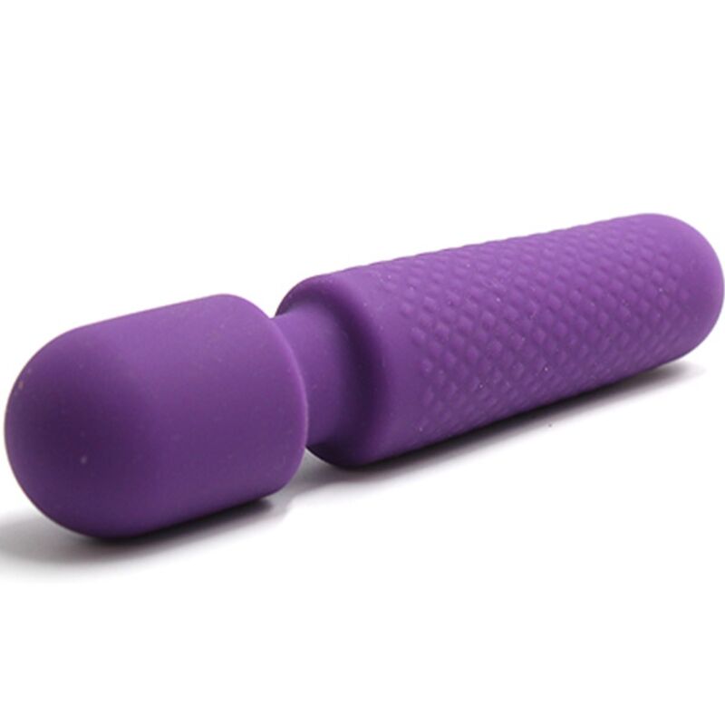 ARMONY - TU MASAJEADOR MÁGICO Y VIBRADOR RECARGABLE 10 VIBRACIONES VARITA PUNTA MORADA