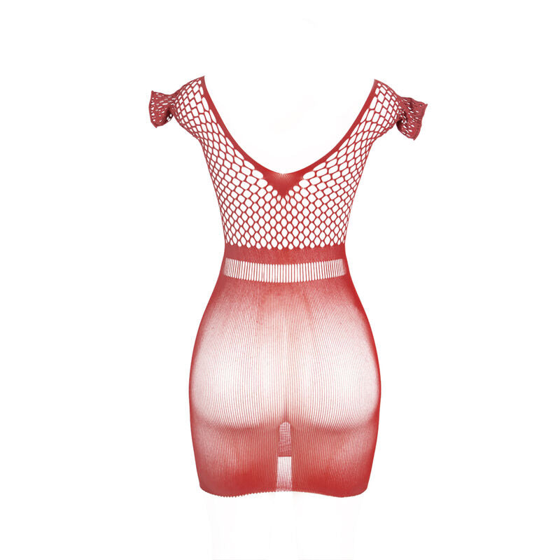 SUBBLIME - 951924 VESTIDO CORTO DE CROCHET RED GRILL TALLA ÚNICA