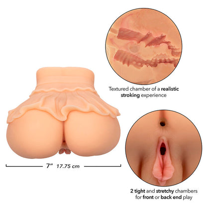 CALEXOTICS - THE PEEP SHOW GIRL MASTURBADOR DOBLE REALISTA CARNE