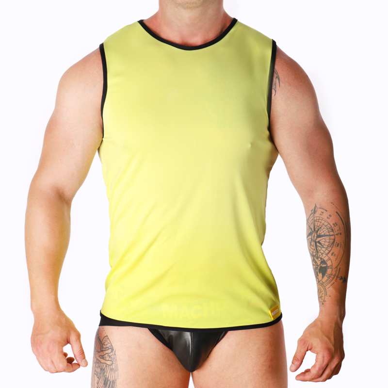 CAMISETA AMARILLA PARA HOMBRE S/M