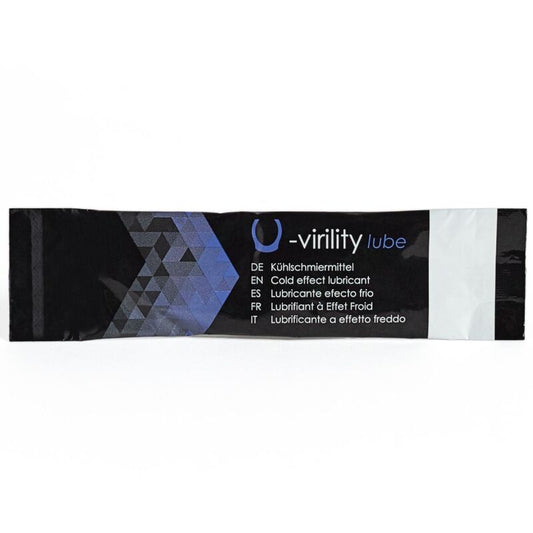 500 COSMETICS - U-VIRILITY LUBE LUBRICANTE EFECTO FRÍO 10 X 5 ML
