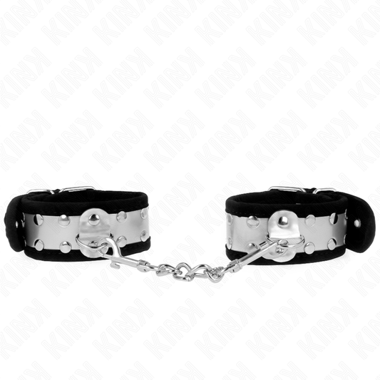 KINK - MUÑECA FINA NEGRA/PLATA 30 X 4 CM