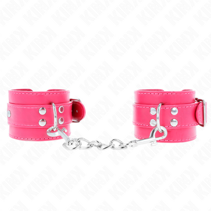 KINK - PUÑOS ROSA FRAMBUESA CON FORRO AJUSTABLE ROSA FRAMBUESA 20-28 CM X 5,5 CM