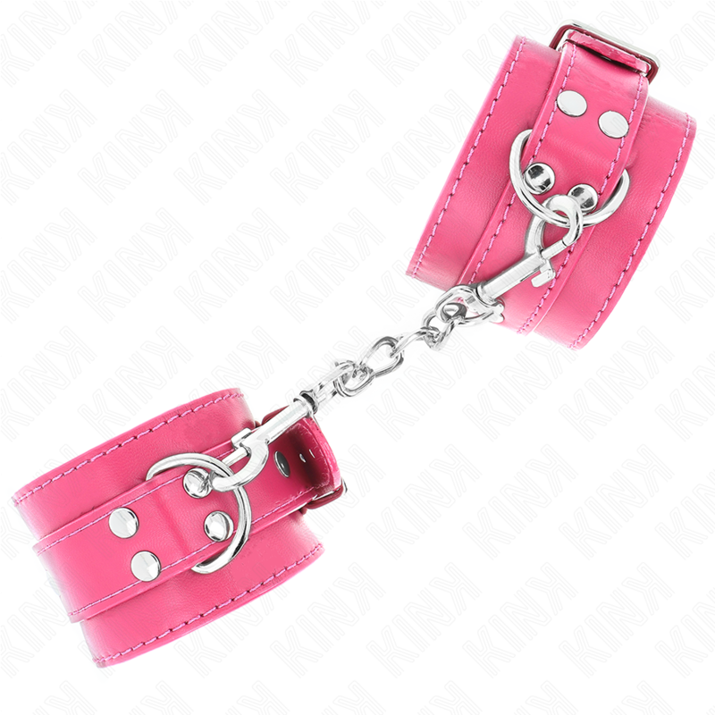 KINK - PUÑOS ROSA FRAMBUESA CON FORRO AJUSTABLE ROSA FRAMBUESA 20-28 CM X 5,5 CM