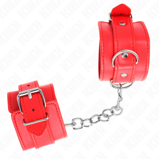KINK - MUÑECA AJUSTABLE INDIVIDUAL ROJA 20-23 CM X 5,5 CM