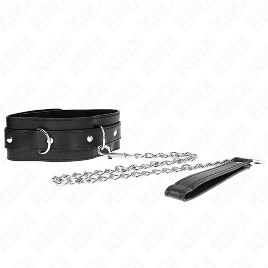 KINK - COLLAR CON CINTURÓN 65 CM CON CORREA NEGRA 54 X 4,5 CM
