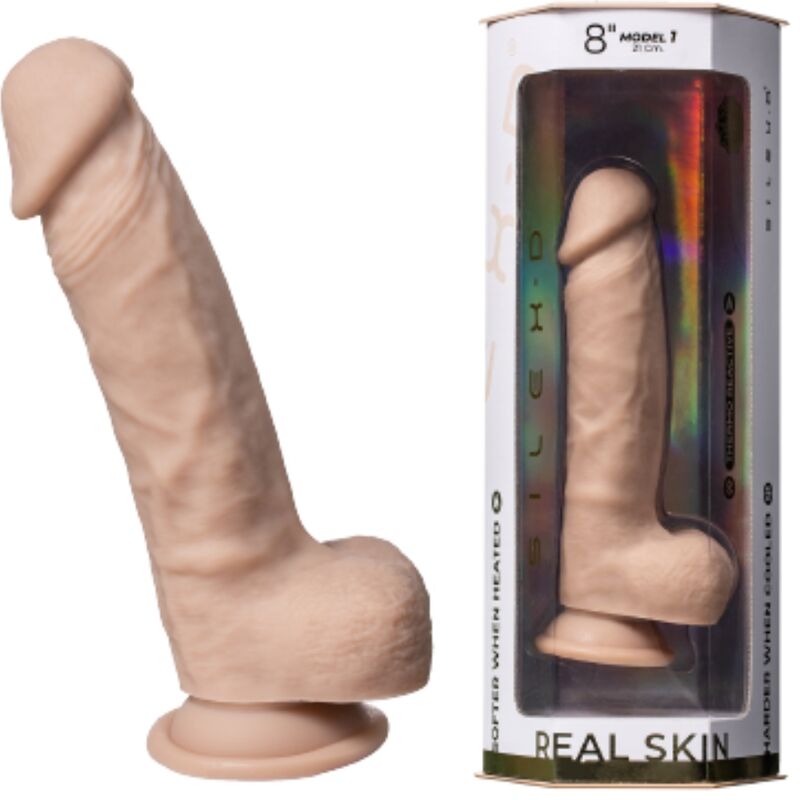 SILEXD - MODEL 1 PREMIUM REALISTIC SILEXPAN SILICONE PENIS 21.5 CM