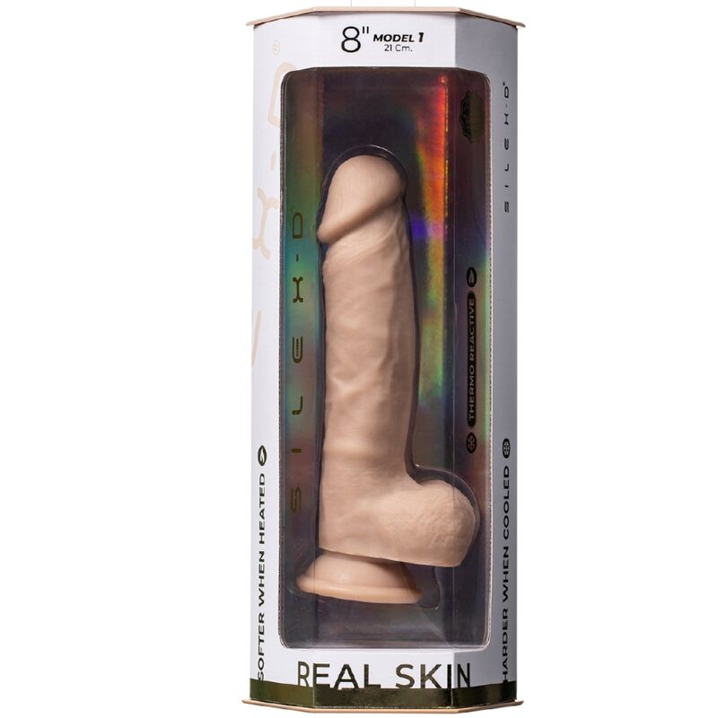SILEXD - MODEL 1 PREMIUM REALISTIC SILEXPAN SILICONE PENIS 21.5 CM