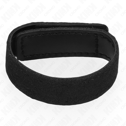 KINK - ANILLO DE CUERO PARA EL PENE CON CIERRE DE VELCRO 20 X 2 CM